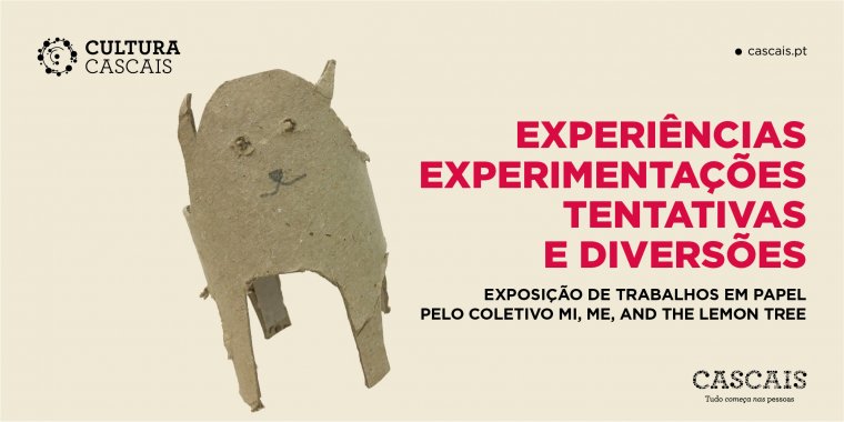 Experiências, experimentações, tentativas e diversões: Exposição de trabalhos em papel