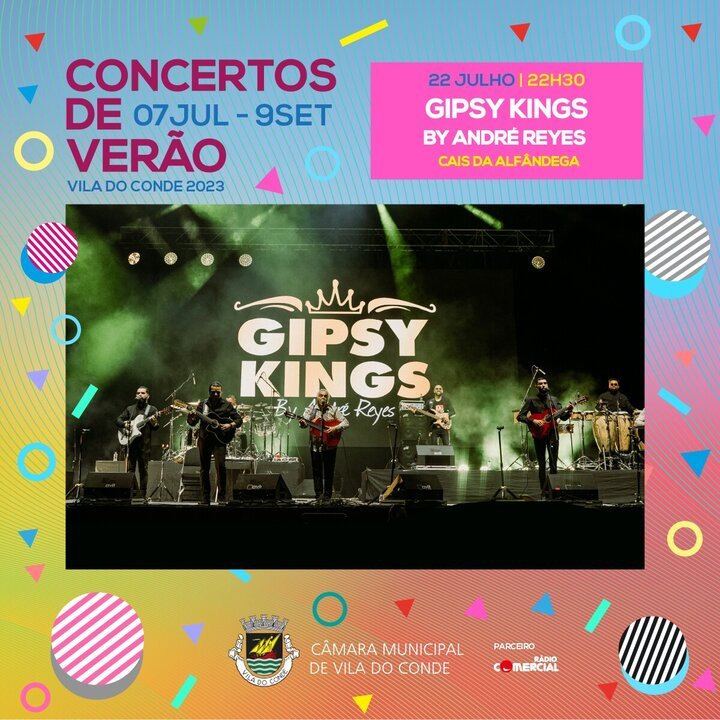 Gipsy Kings nos concertos de Verão em Vila do Conde