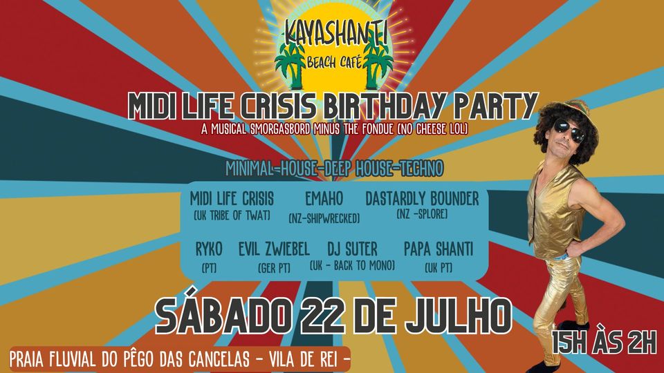 Midi Life Crisis Birthday Party!