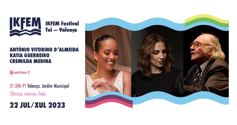 IKFEM Festival | António Victorino d’Almeida, Katia Guerreiro e Cremilda Medina 