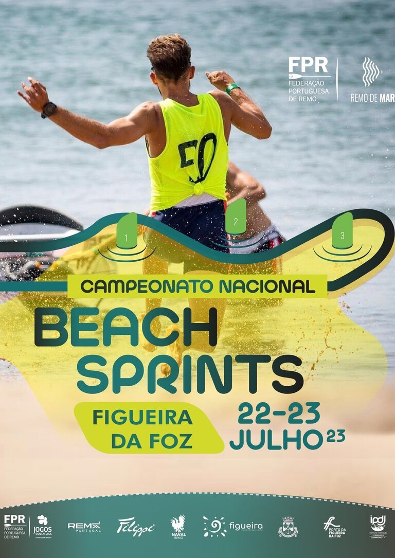 Campeonato Nacional de Beach Sprints 2023 - Remo de Mar