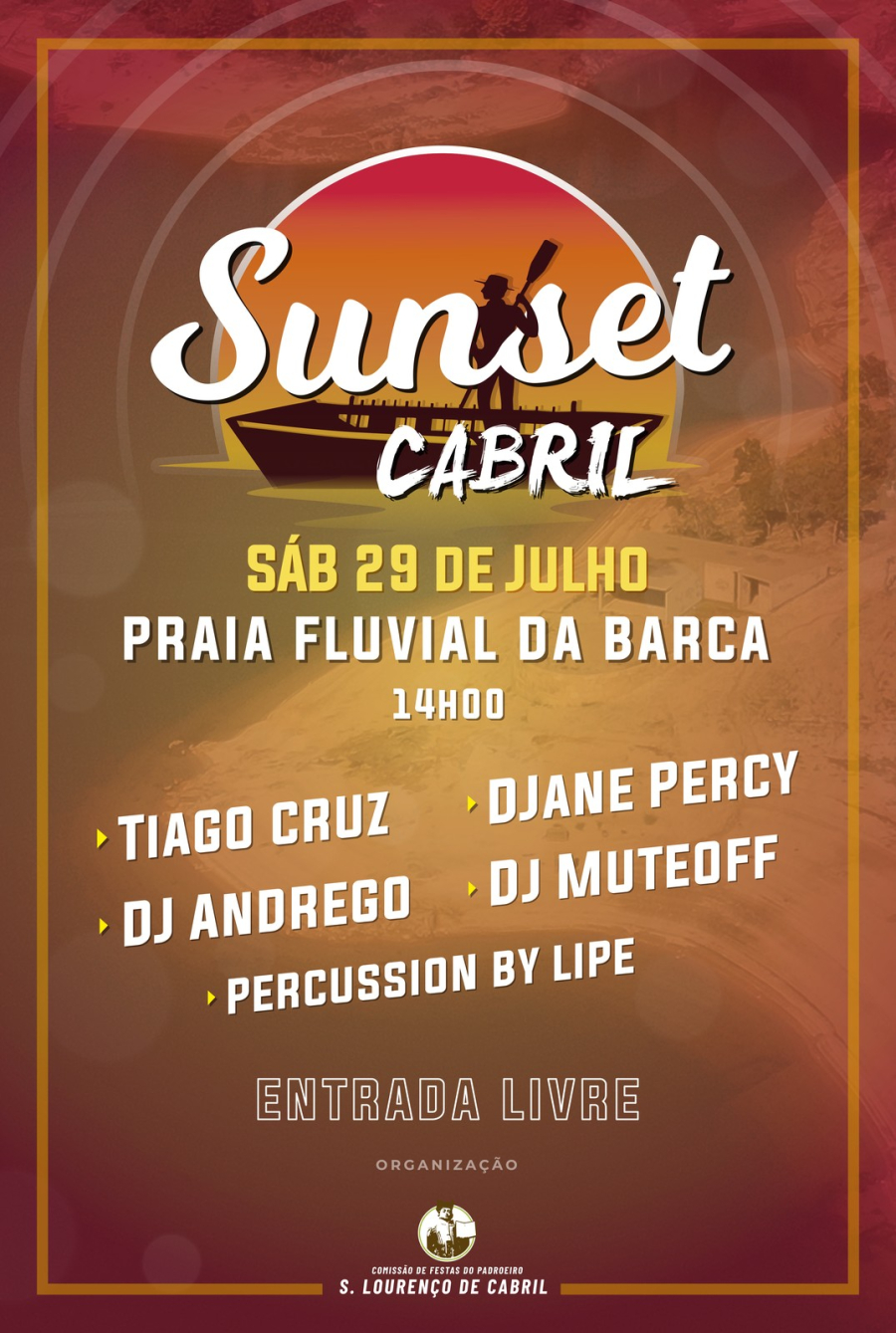 Sunset Cabril | Praia Fluvial da Barca