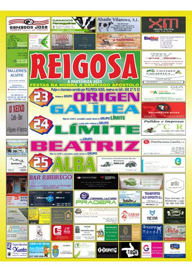 FESTAS DO SANTIAGO EN REIGOSA 2023