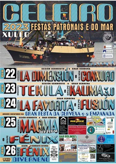 FESTAS PATRONAIS E DO MAR 2023 | Celeiro