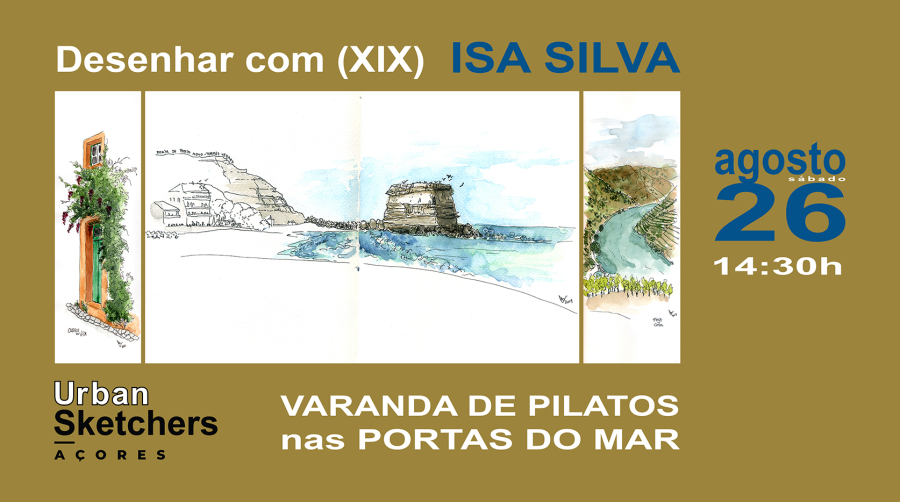 Desenhar com (XIX) Isa Silva