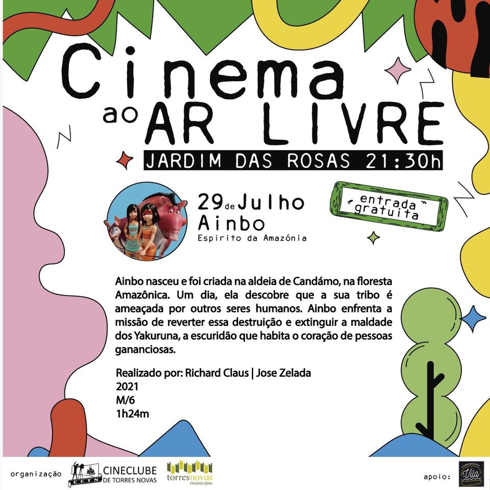 Cinema ao Ar Livre - Ainbo, Espírito da Amazónia