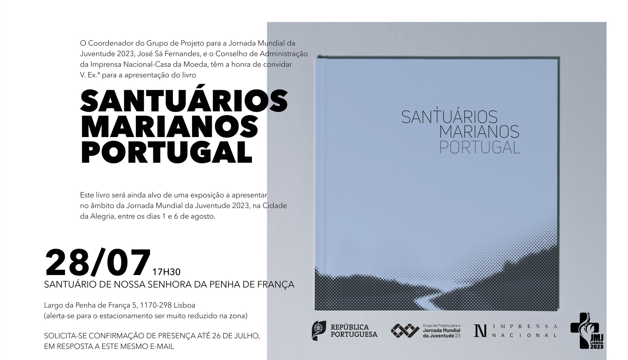 Apresentação do livro Santuários Marianos Portugal
