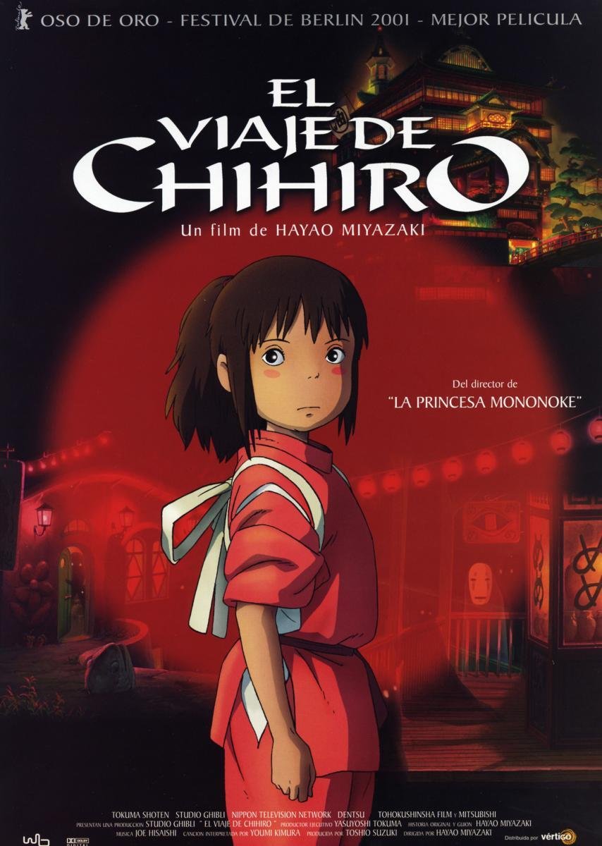 Ciclo Cine Aire Libre: «El viaje de Chihiro»