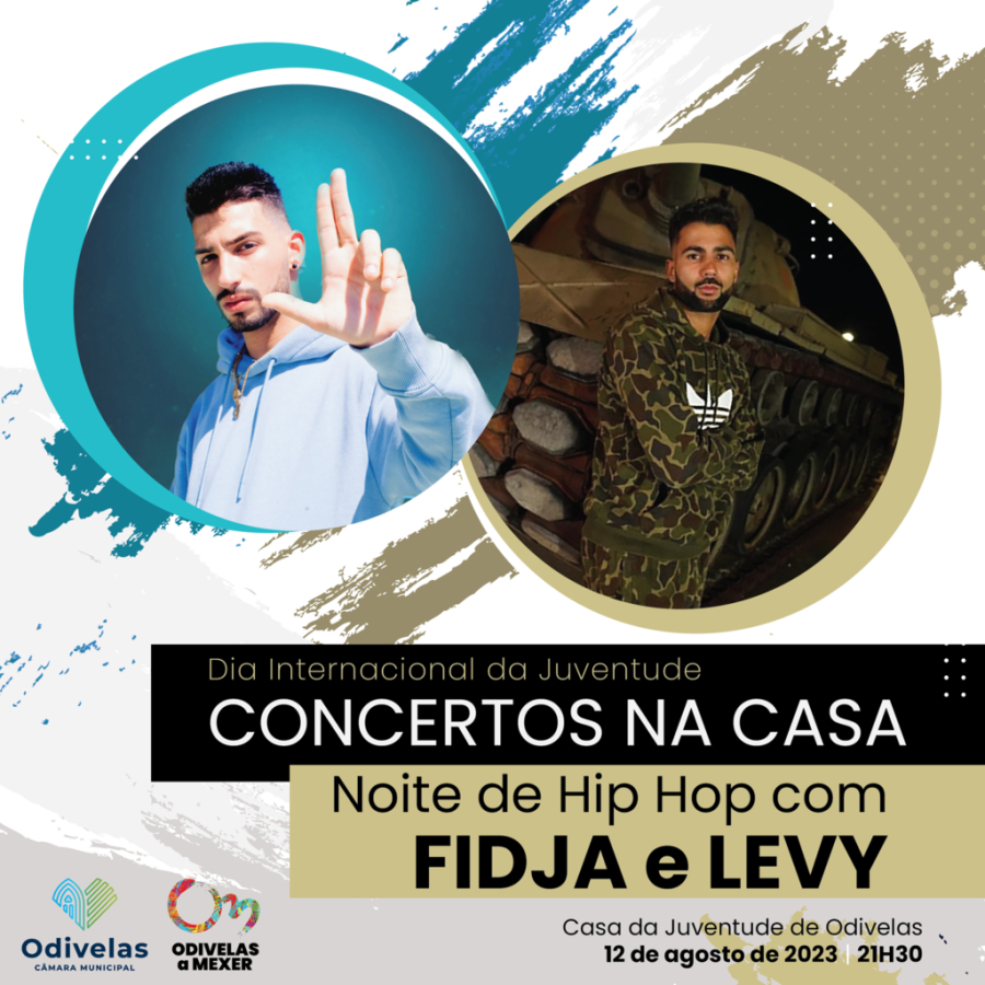 NOITE DE HIP HOP COM FIDJA E LEVY / Concertos na CASA