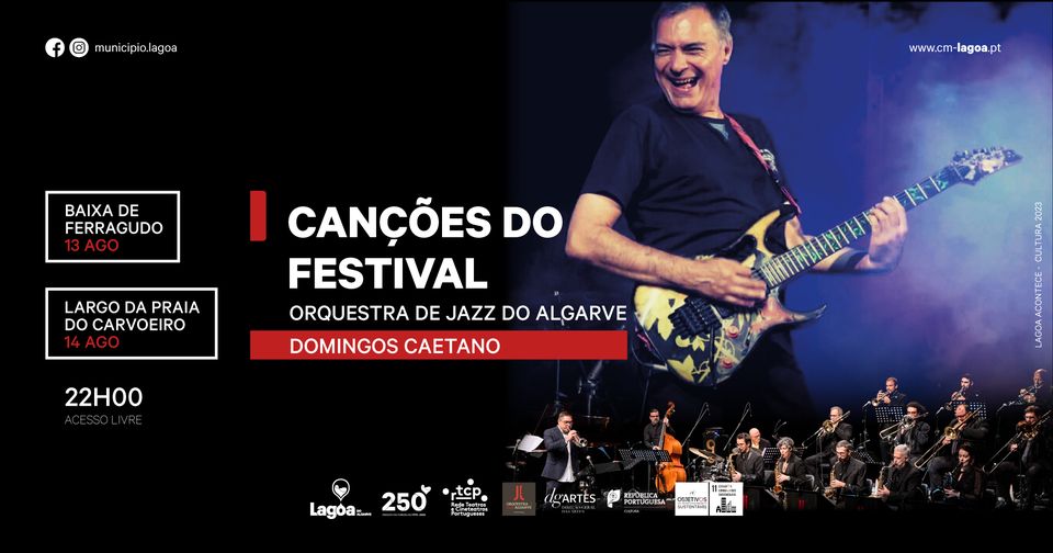 Concerto | 'Canções do Festival' | Orquestra de Jazz do Algarve | Domingos Caetano