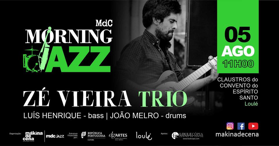 MdC Morning Jazz | Zé Vieira Trio