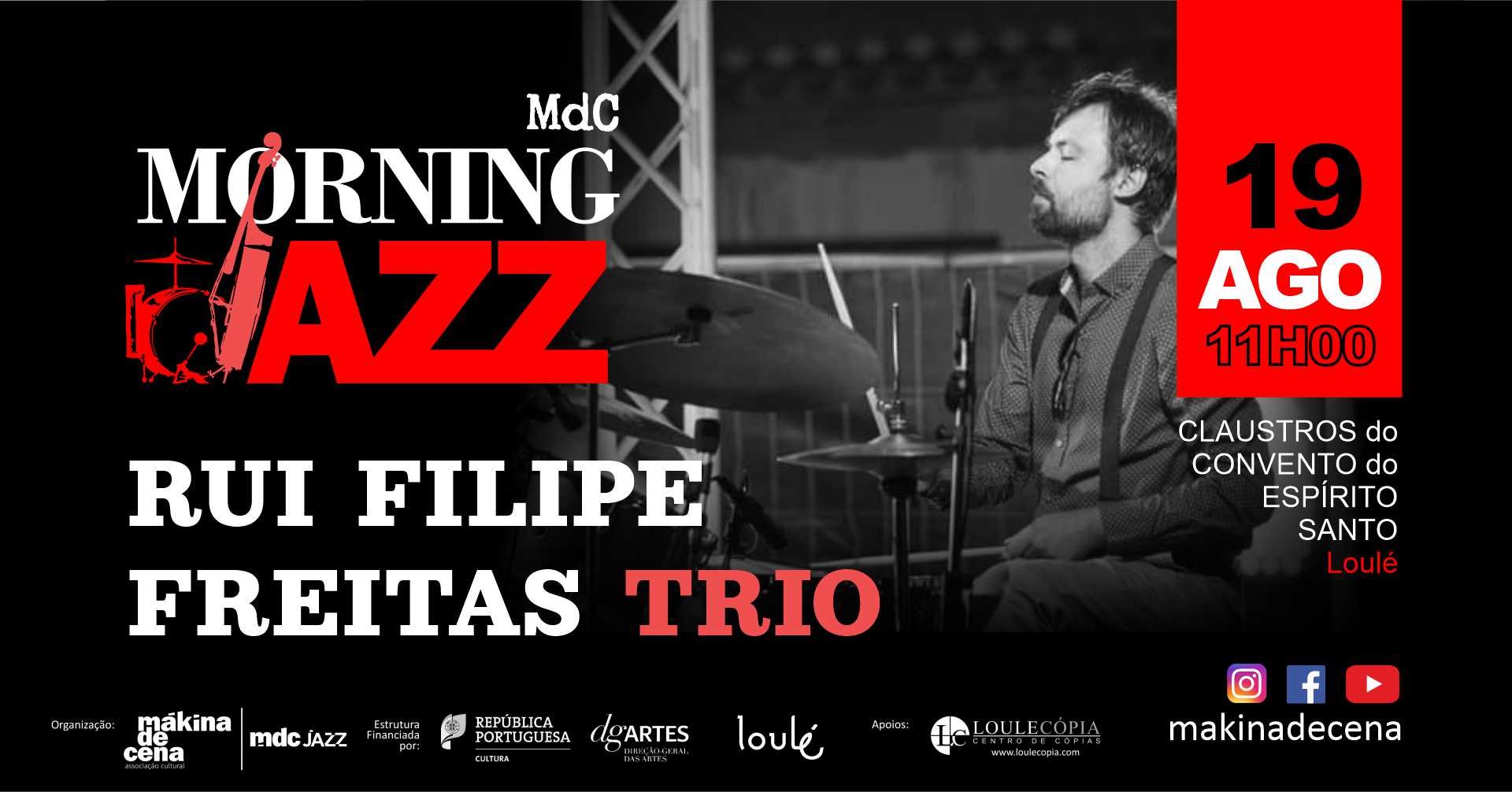 MdC Morning Jazz |  Rui Filipe Freitas Trio