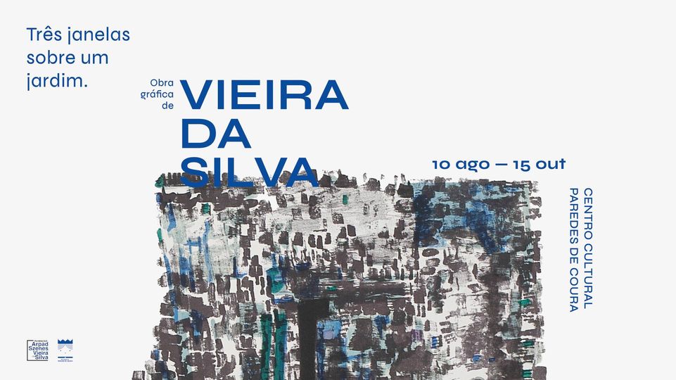 Três janelas sobre um jardim – Obra gráfica de Maria Helena Vieira da Silva| Exposição