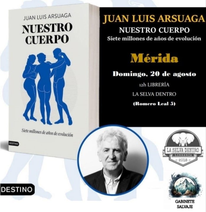 Presentación del libro ‘Nuestro cuerpo’ de Juan Luis Arsuaga