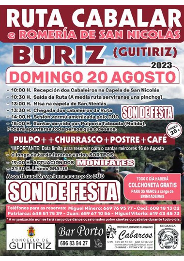 RUTA CABALAR DE BURIZ 2023