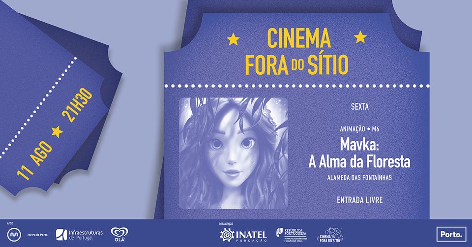Cinema Fora do Sítio: Mavka - A Alma da Floresta