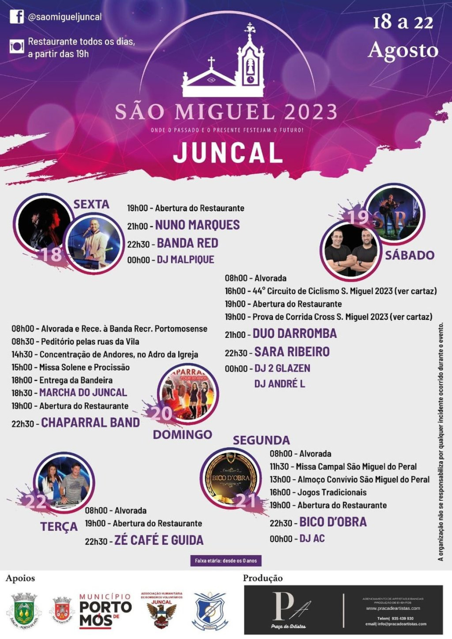 Festas São Miguel - Juncal