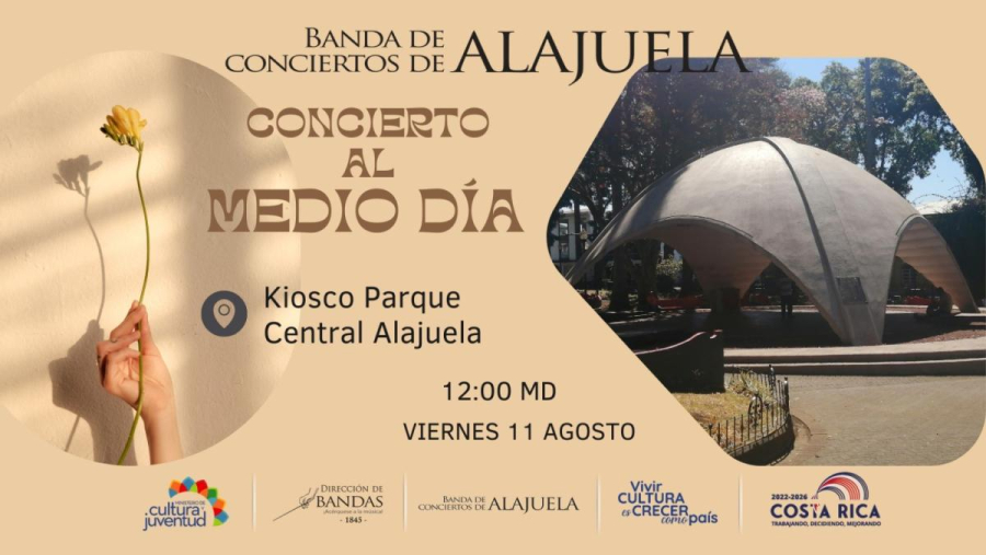 Concierto al Mediodía | Banda de Conciertos de Alajuela