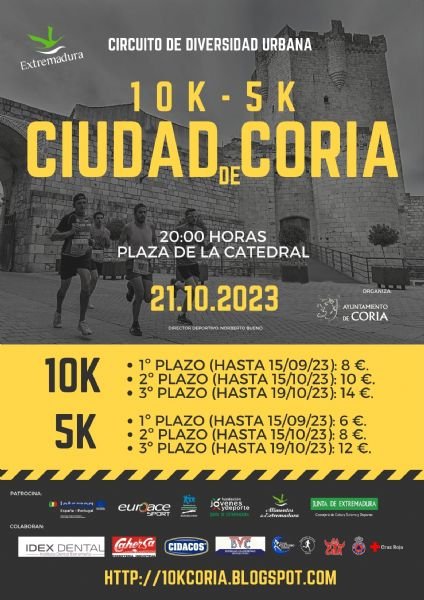 10K y 5K CIUDAD DE CORIA