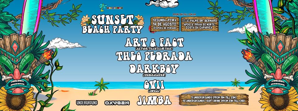UnderGround & OxyGen Presents: SUNSET BEACH PARTY 