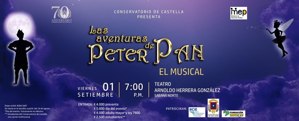"Las aventuras de Peter Pan" El Musical