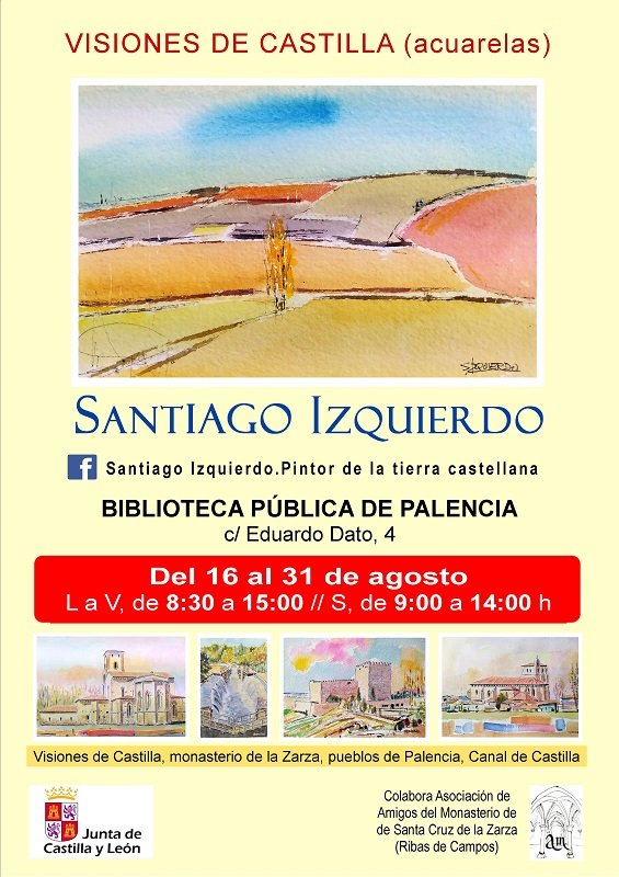 Exposición 'Visiones de Castilla', acuarelas de Santiago Izq...