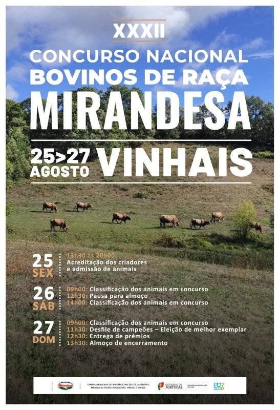 XXXII Edição do Concurso Nacional de Bovinos de Raça Mirandesa