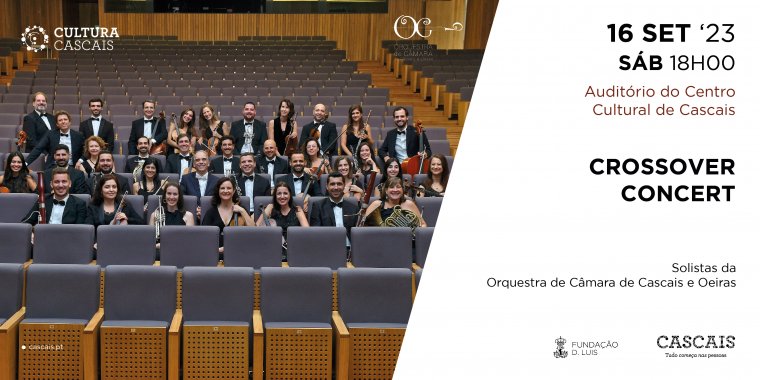 “Crossover Concert”, pela OCCO - Orquestra de Câmara de Cascais e Oeiras
