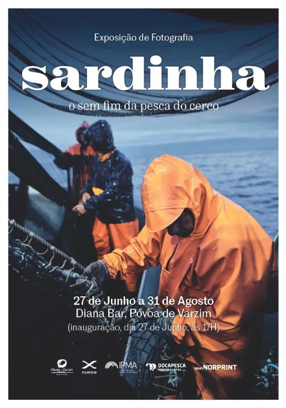 Exposição de fotografia 'sardinha'