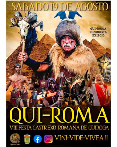 QUI-ROMA 2023 - VIII Festa Castrexo Romana