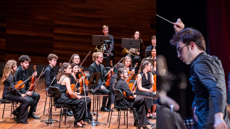 Joven Orquesta Leonesa de Cuerda, JOL. Teatro municipal de La Bañeza.