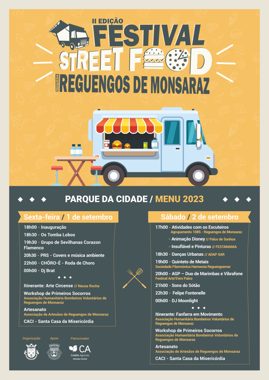 2.ª edição Festival Street Food em Reguengos de Monsaraz