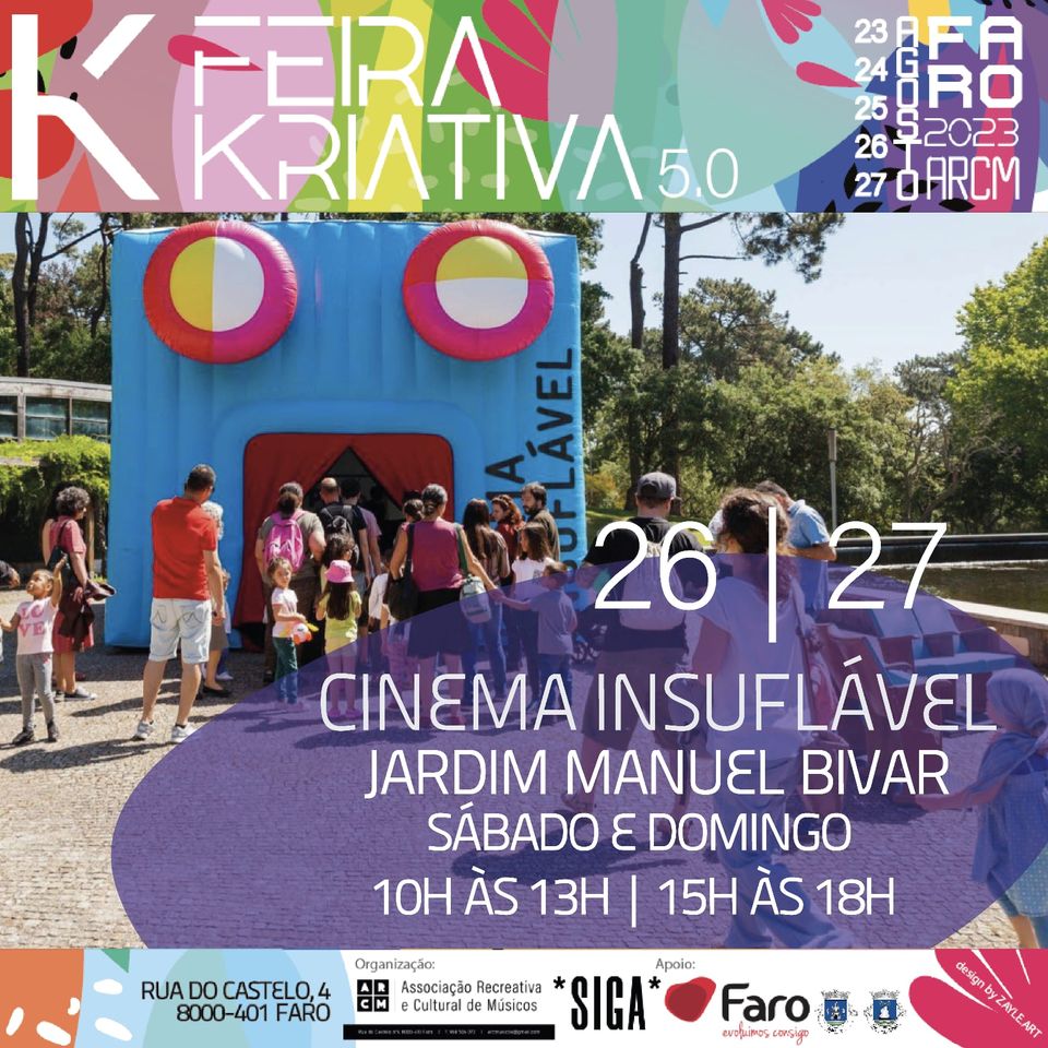 CINEMA INSUFLÁVEL | FEIRA KRIATIVA 5.0 