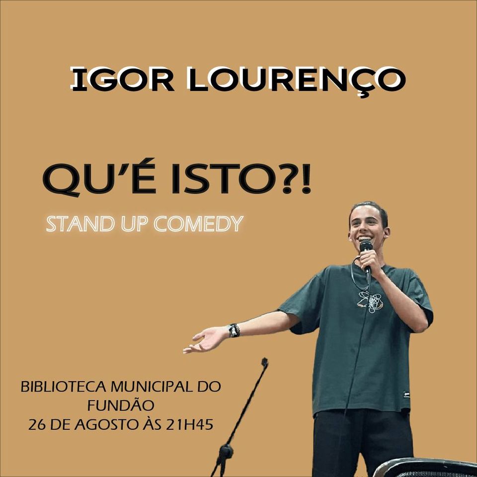 Stand Up Comedy | Igor Lourenço