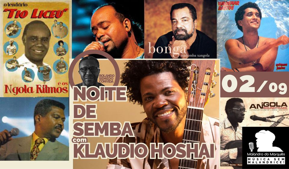 Noite de Semba com Kláudio Hoshai
