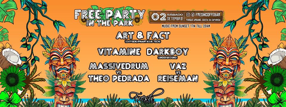 UnderGround & OxyGen Presents: FREE PARTY IN THE PARK open air 