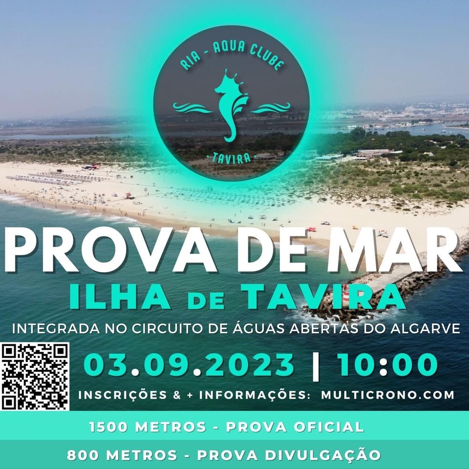 II PROVA DE MAR ILHA DE TAVIRA – RIA ACT. Praia da Ilha de Tavira