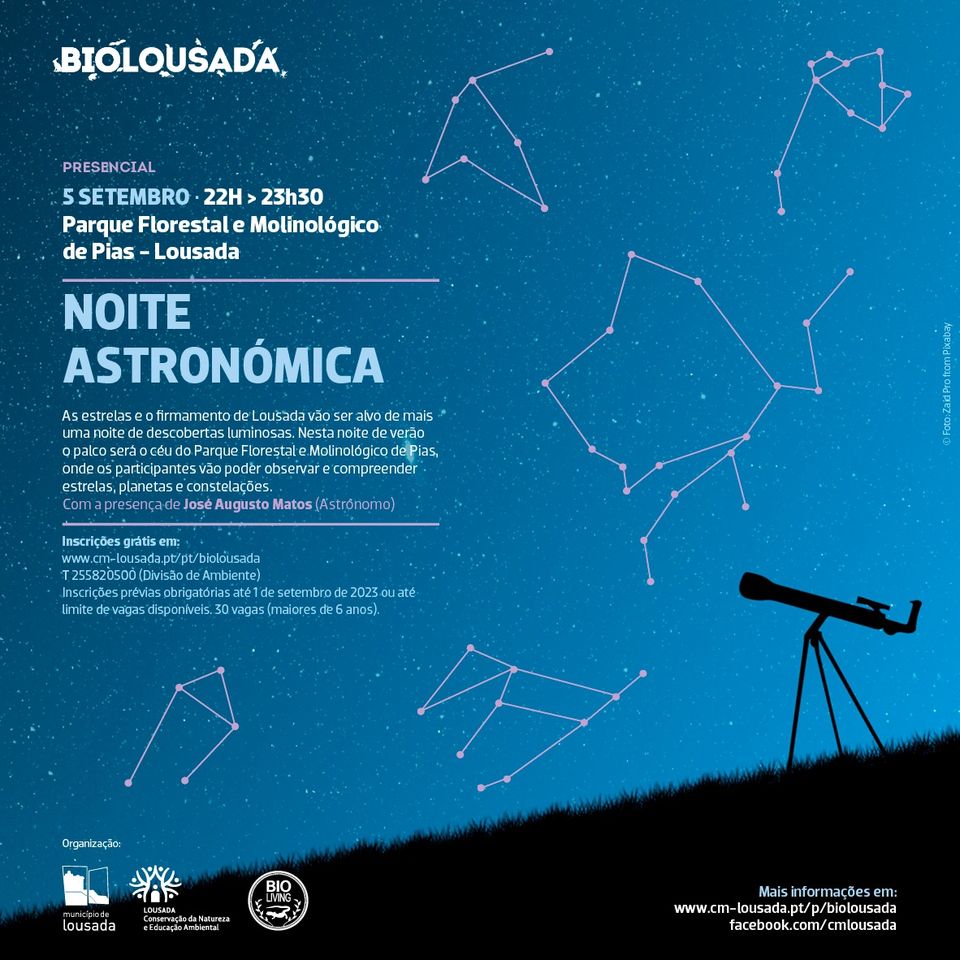 BIOLOUSADA - Noite Astronómica 