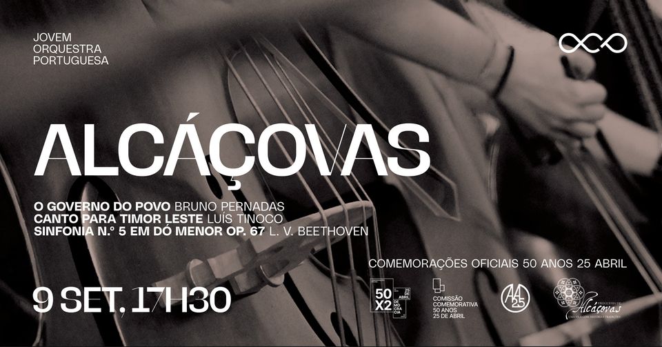 Jovem Orquestra Portuguesa em Alcáçovas - Comemorações Oficiais 50 Anos 25 Abril