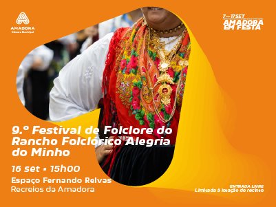 9.º Festival de Folclore do Rancho Folclórico Alegria do Minho