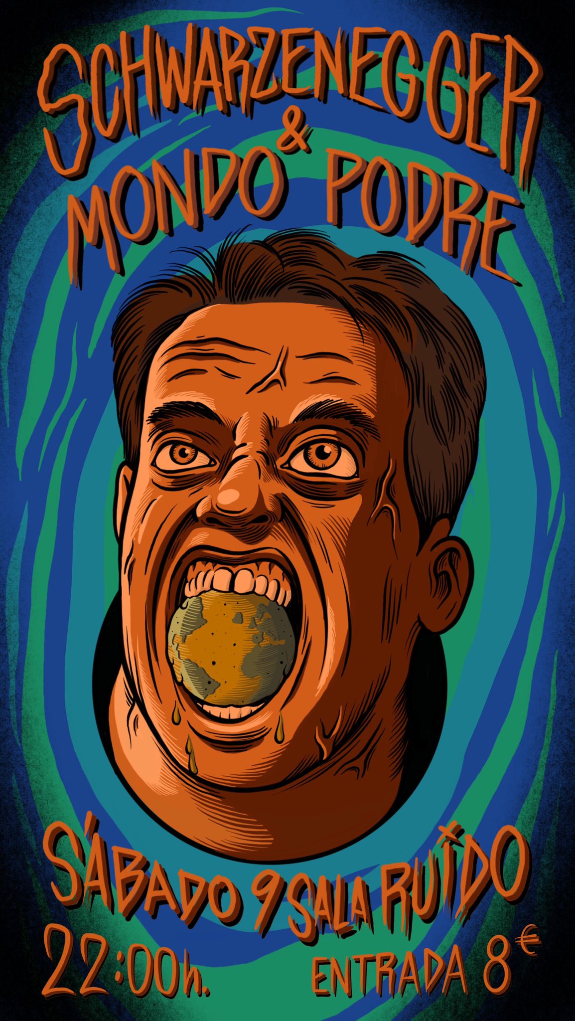 Mondo Podre + Schwarzenegger