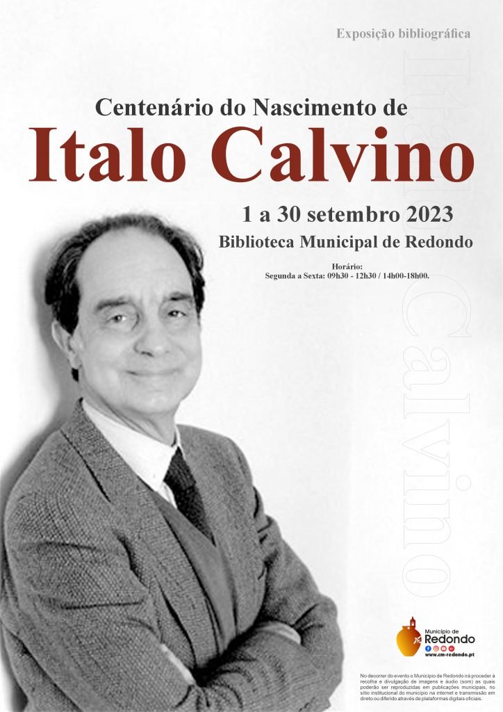 Exposição bibliográfica “Centenário do Nascimento de Italo Calvino”