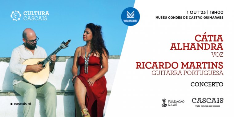 Concerto por Cátia Alhandra (voz) e Ricardo Martins (guitarra portuguesa)