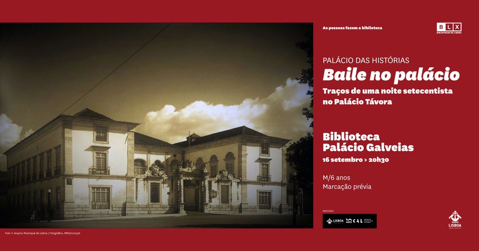 Baile no Palácio – traços de uma noite setecentista no Palácio Távora