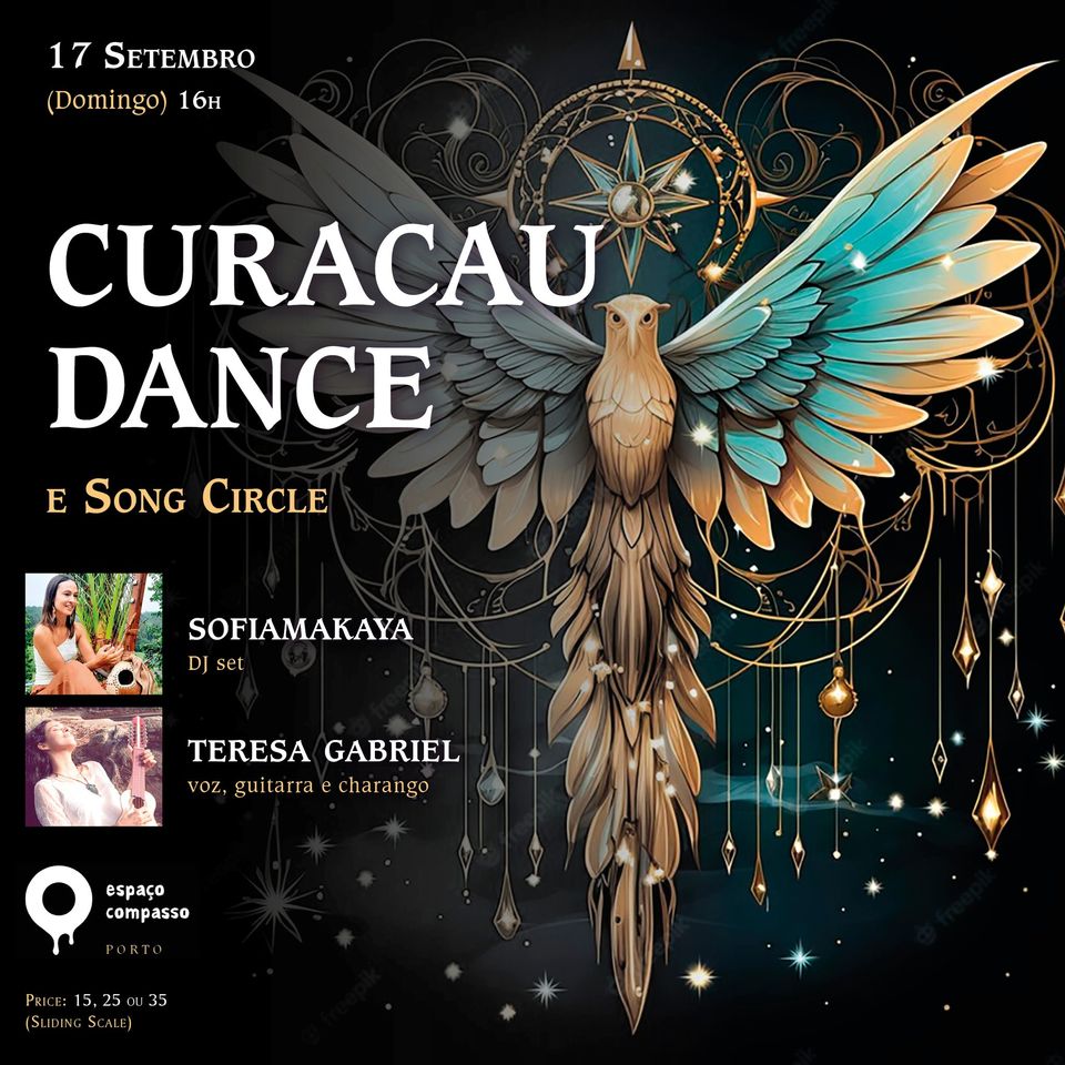 Curacau Dance & Song Circle c/ Sofia MaKaya e Teresa Gabriel 