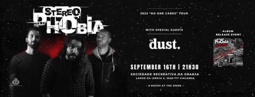 Stereophobia (Album Release) + The Dust 