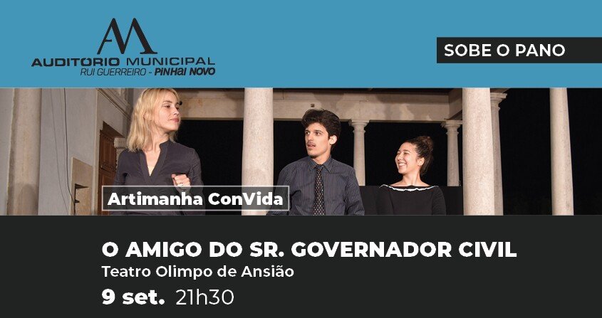 'ARTIMANHA CONVIDA': Teatro Olimpo de Ansião