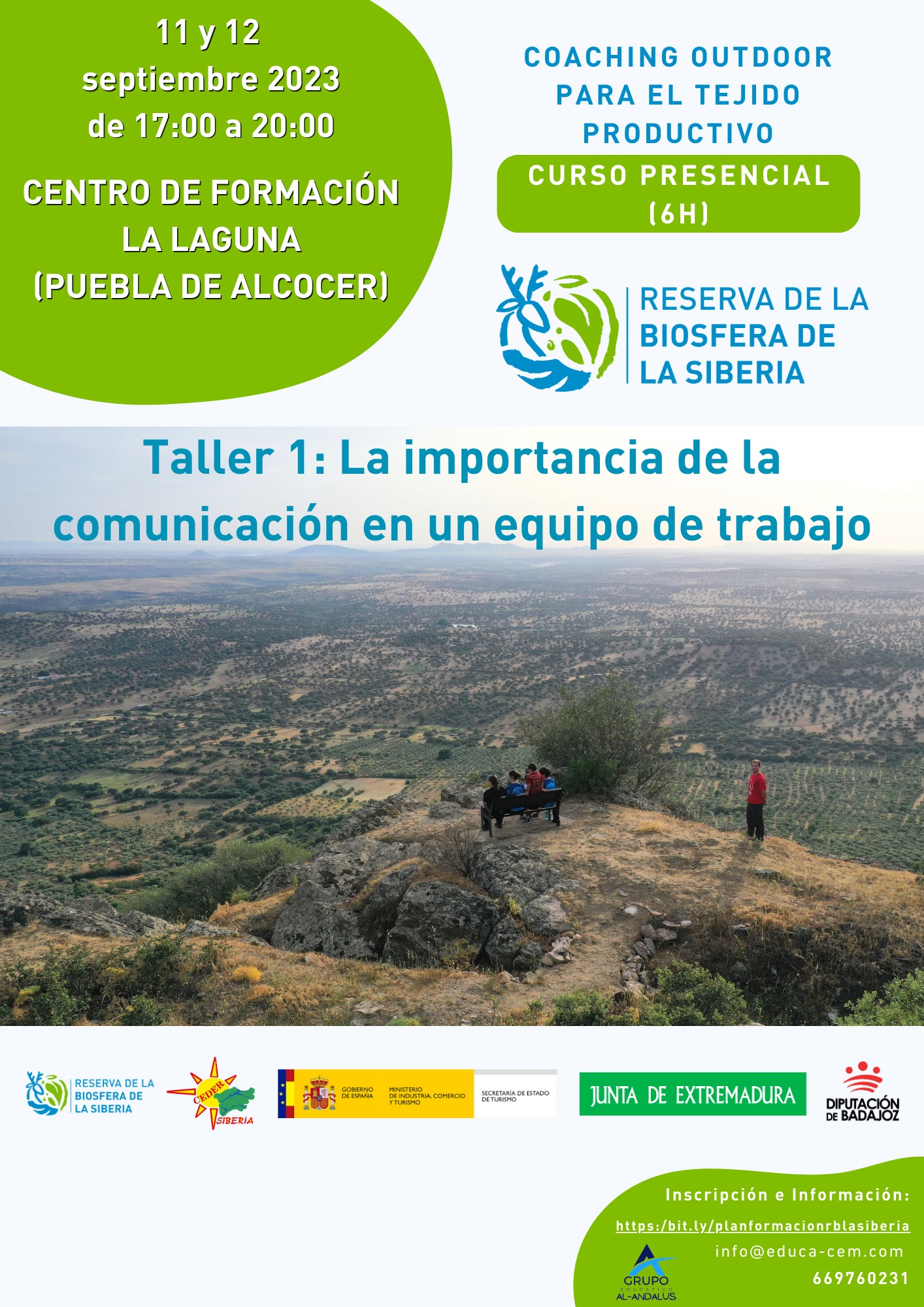 Curso presencial de Coaching Outdoor para el Tejido Productivo-Taller 1