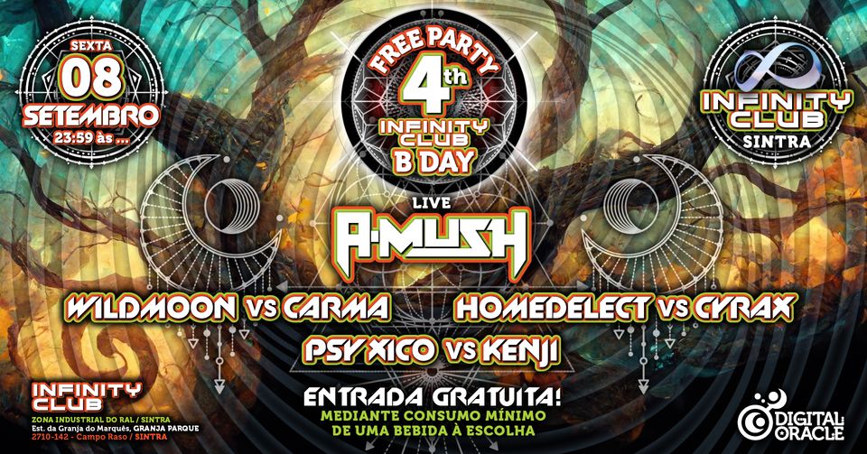 FREE PARTY \ A MUSH @ Infinity Club