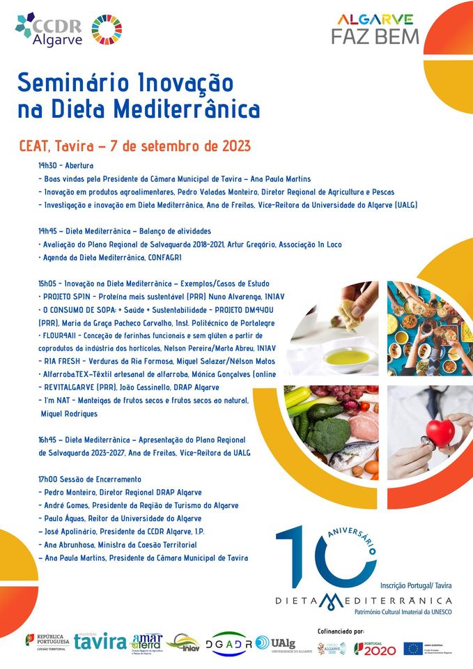 Seminário 'Inovação na Dieta Mediterrânica'